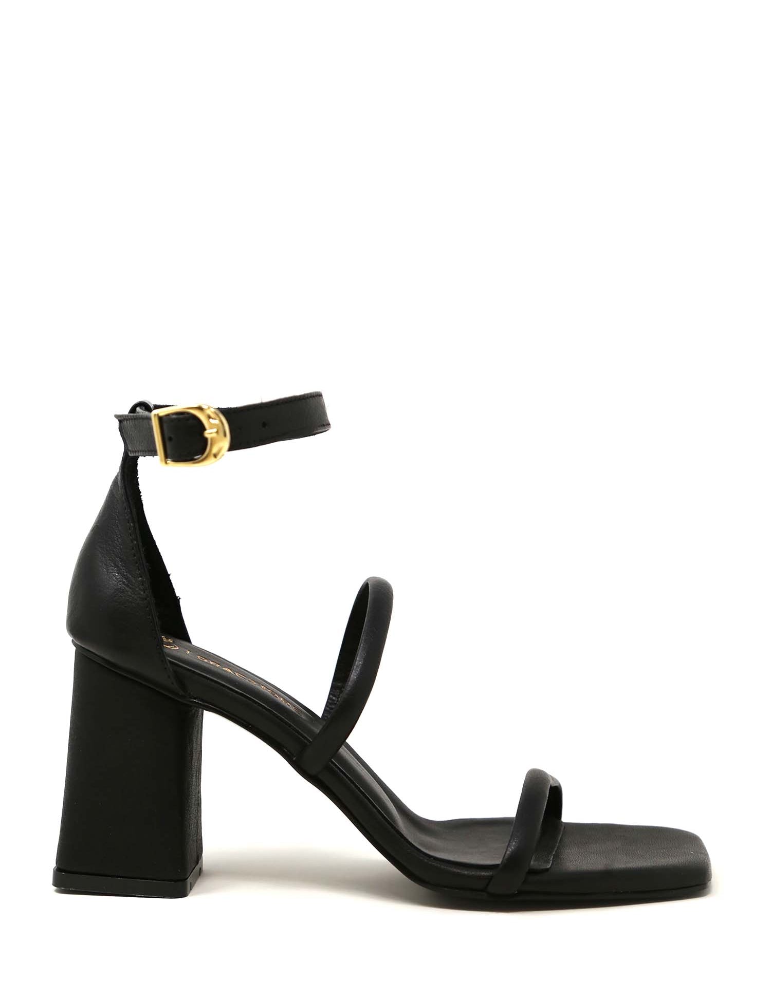 Sandali tacco Nero Grace Shoes