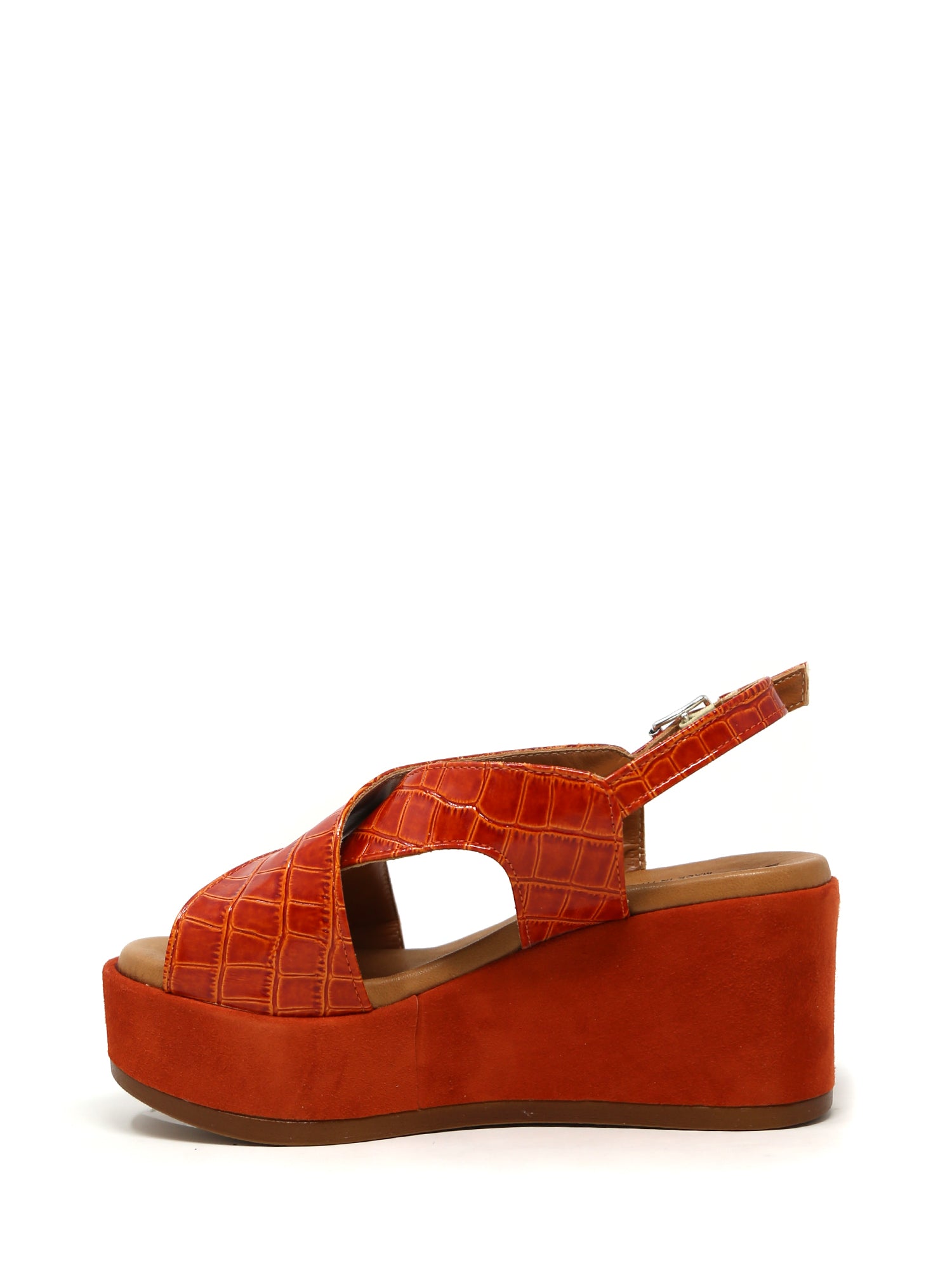 Sandali zeppa Marrone Susimoda