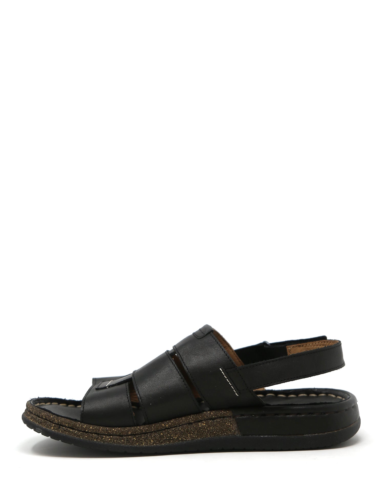 Sandali con strappi Nero Susimoda