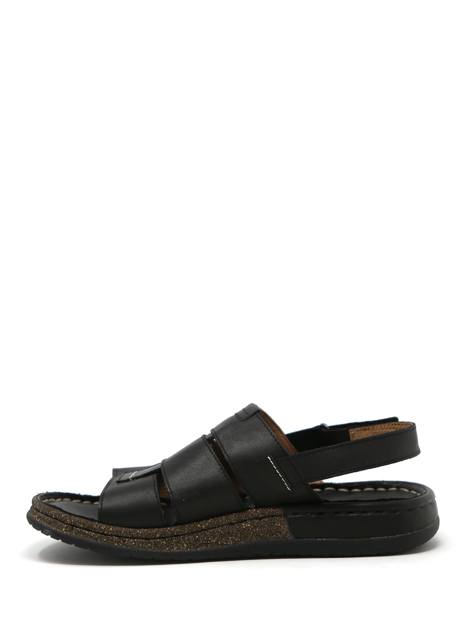 Sandali con strappi Nero Susimoda