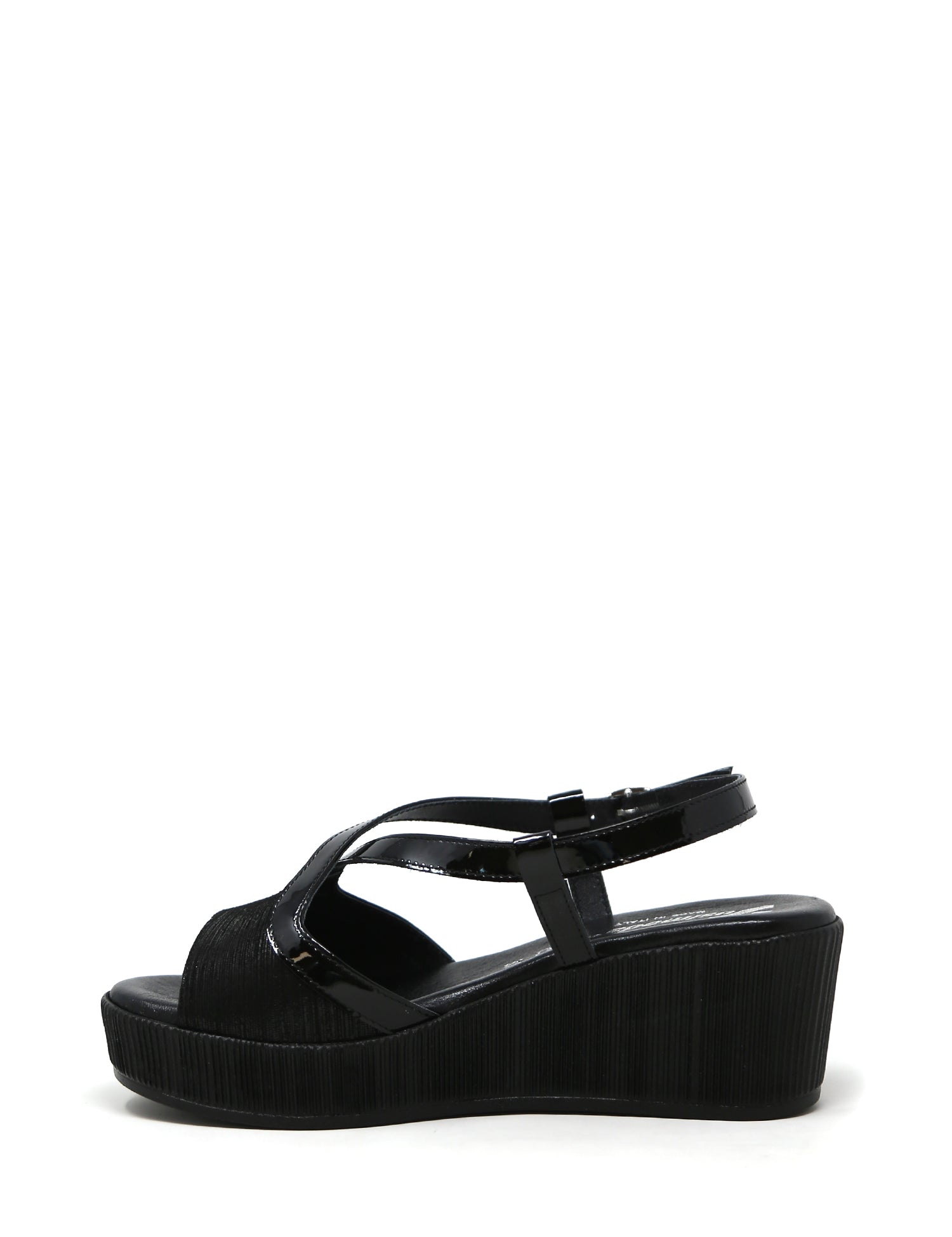 Sandali zeppa Nero Susimoda