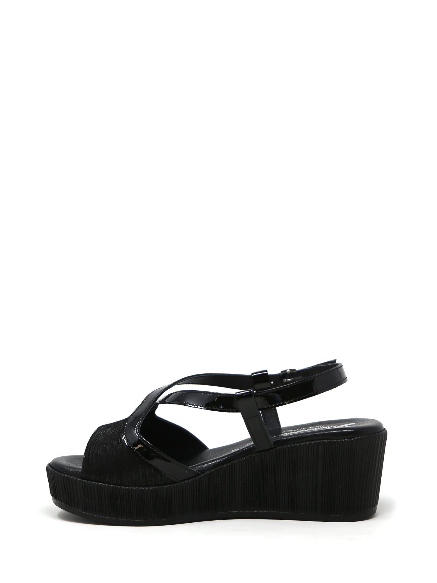 Sandali zeppa Nero Susimoda