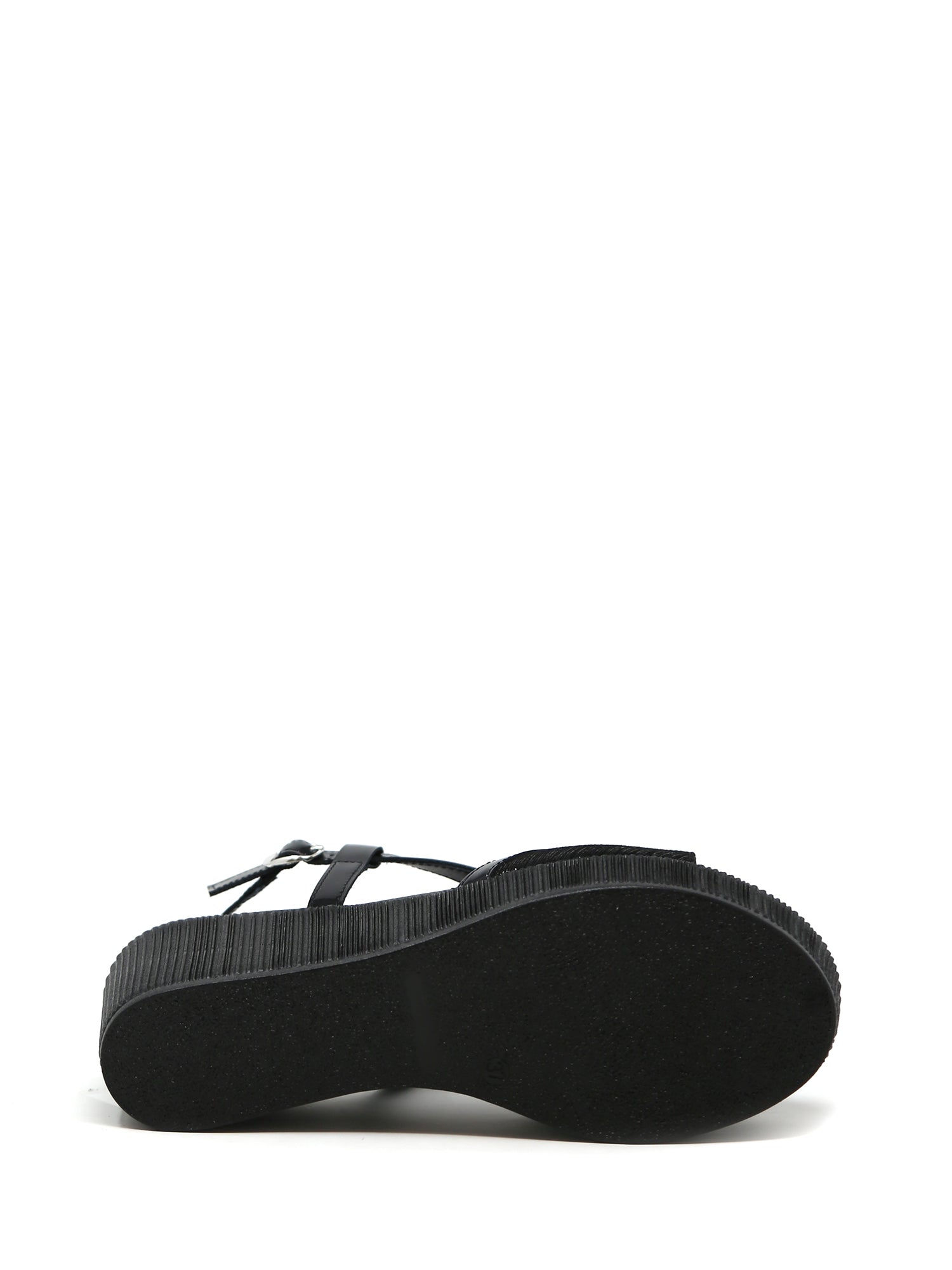 Sandali zeppa Nero Susimoda