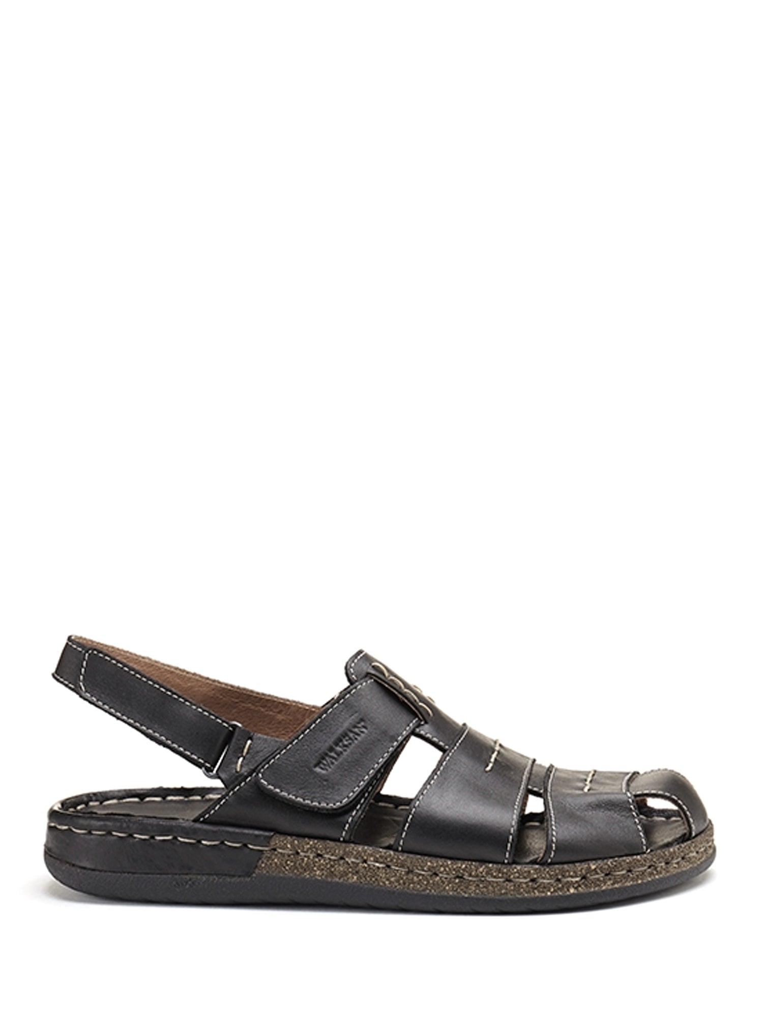 Sandali con strappi Nero Susimoda