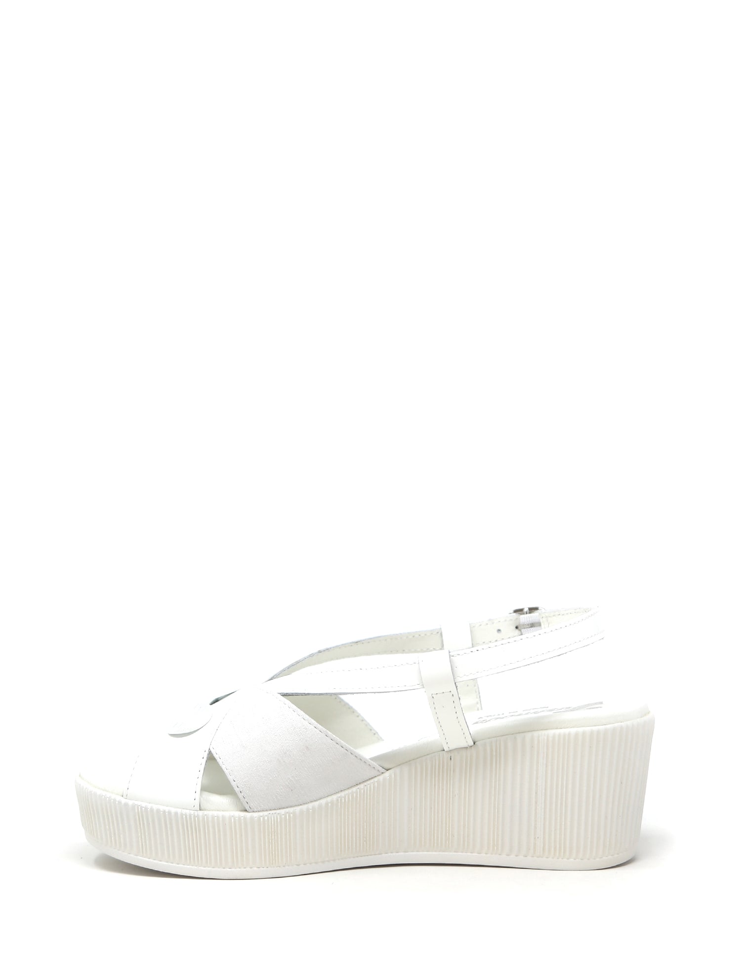Sandali zeppa Bianco Susimoda