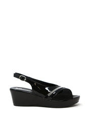 Sandali zeppa Nero Susimoda