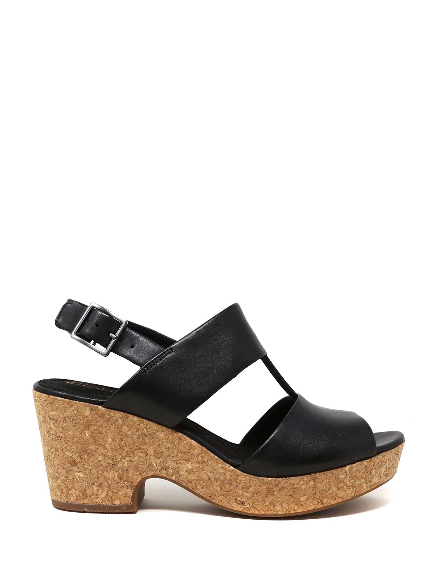 Sandali tacco Nero Clarks