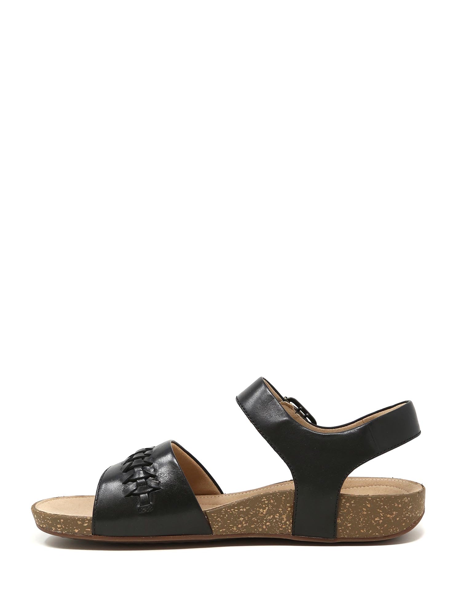 Sandali con strappi Nero Clarks