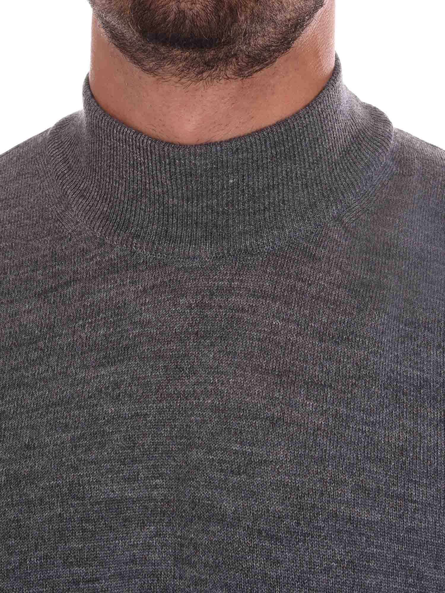 Maglie a collo alto Grigio Borgoni Milano