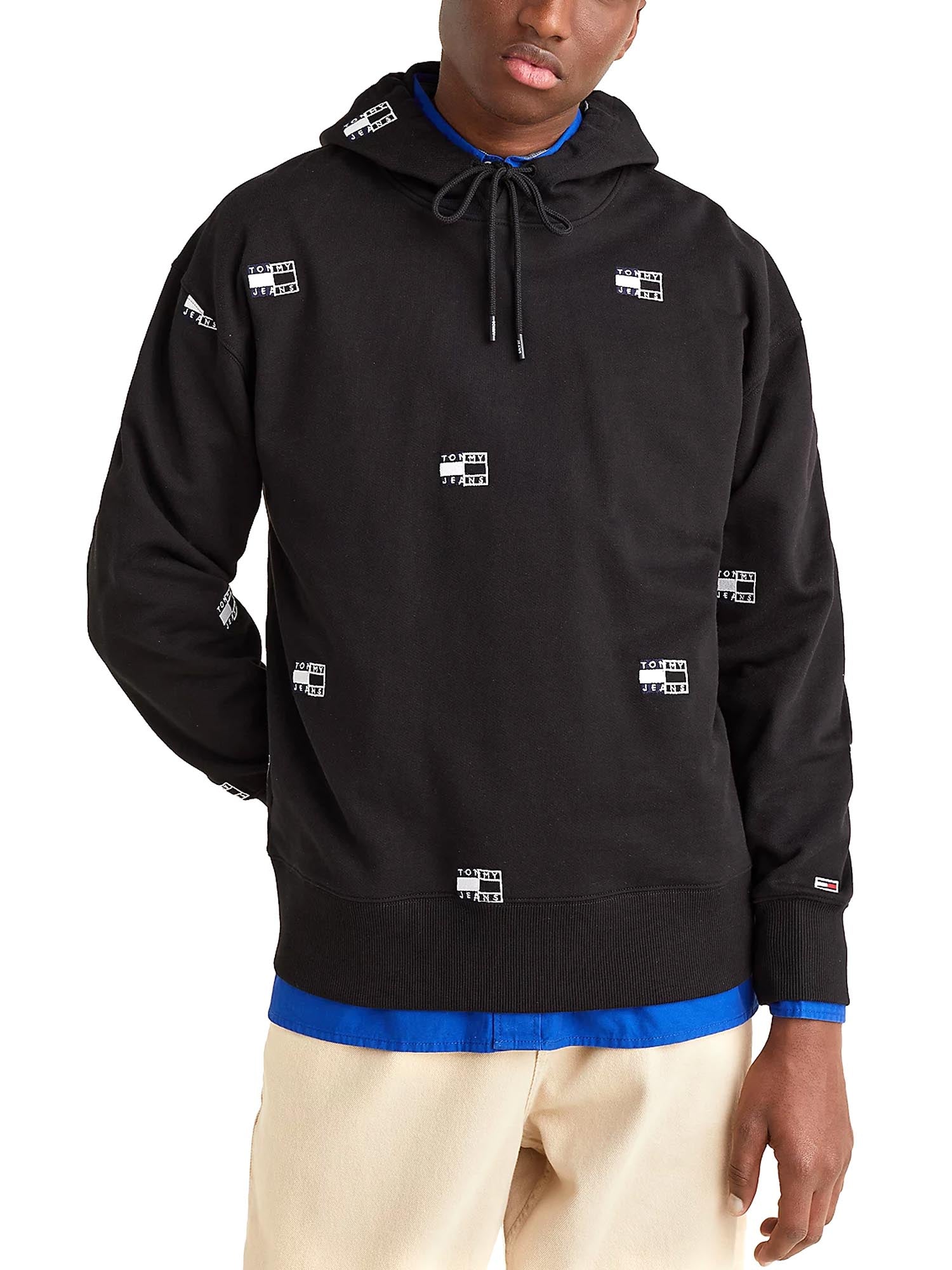 Felpe Nero Tommy Jeans
