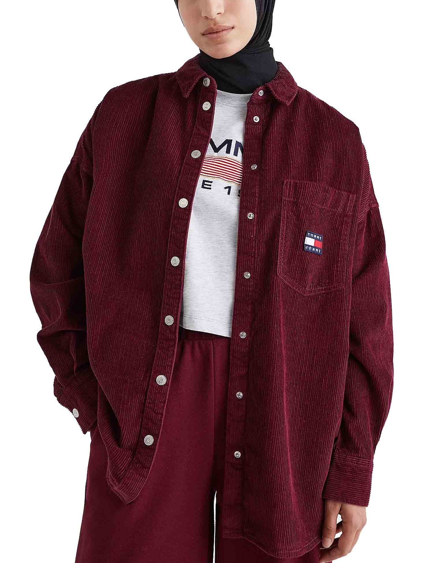 Camicie Bordeaux Tommy Jeans