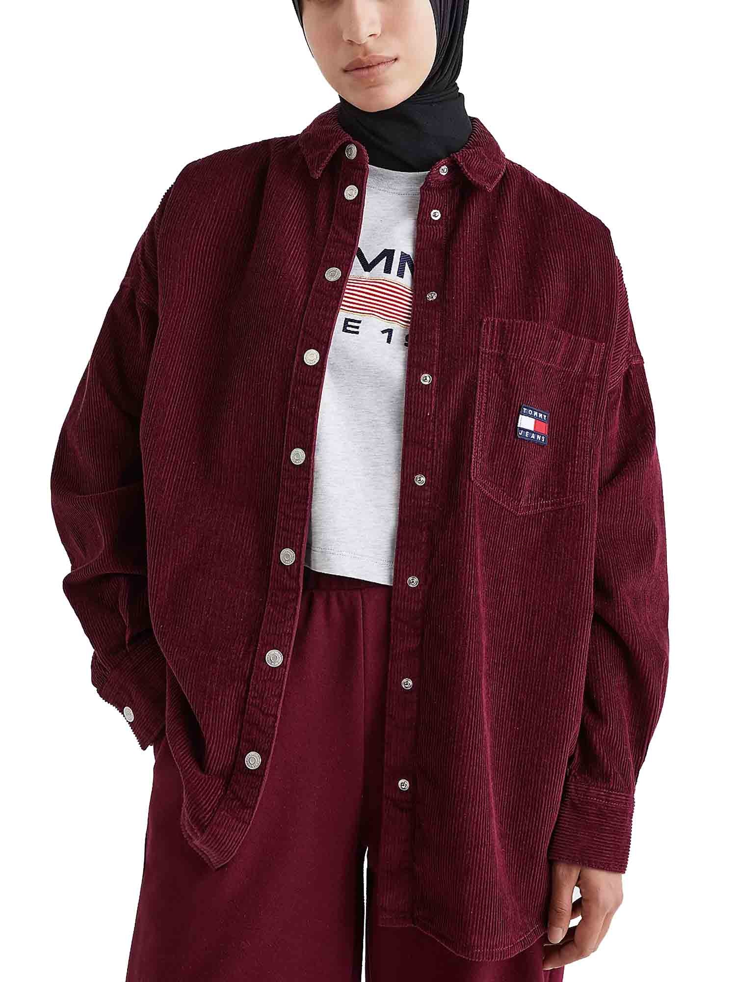 Camicie Bordeaux Tommy Jeans