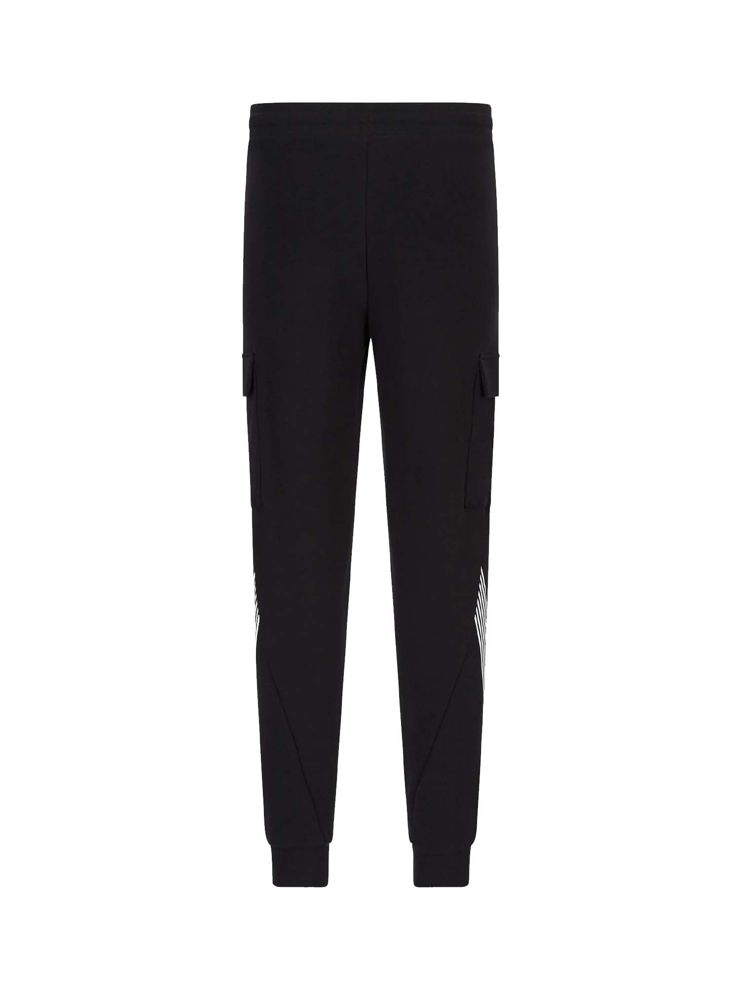 Pantaloni sportivi Nero Ea7 Emporio Armani