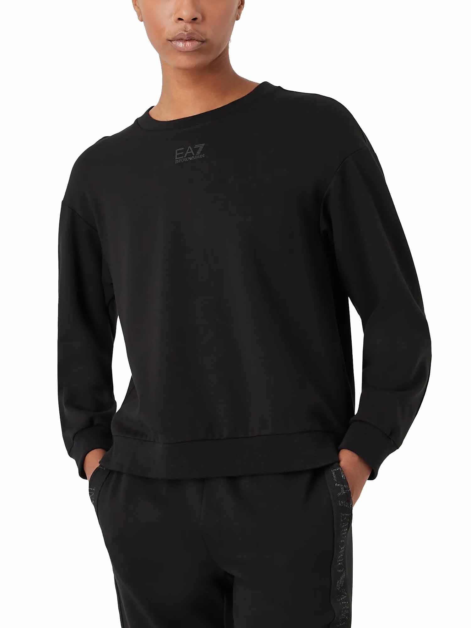 Felpe Nero Ea7 Emporio Armani