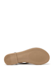Sandali zeppa Beige Sshady