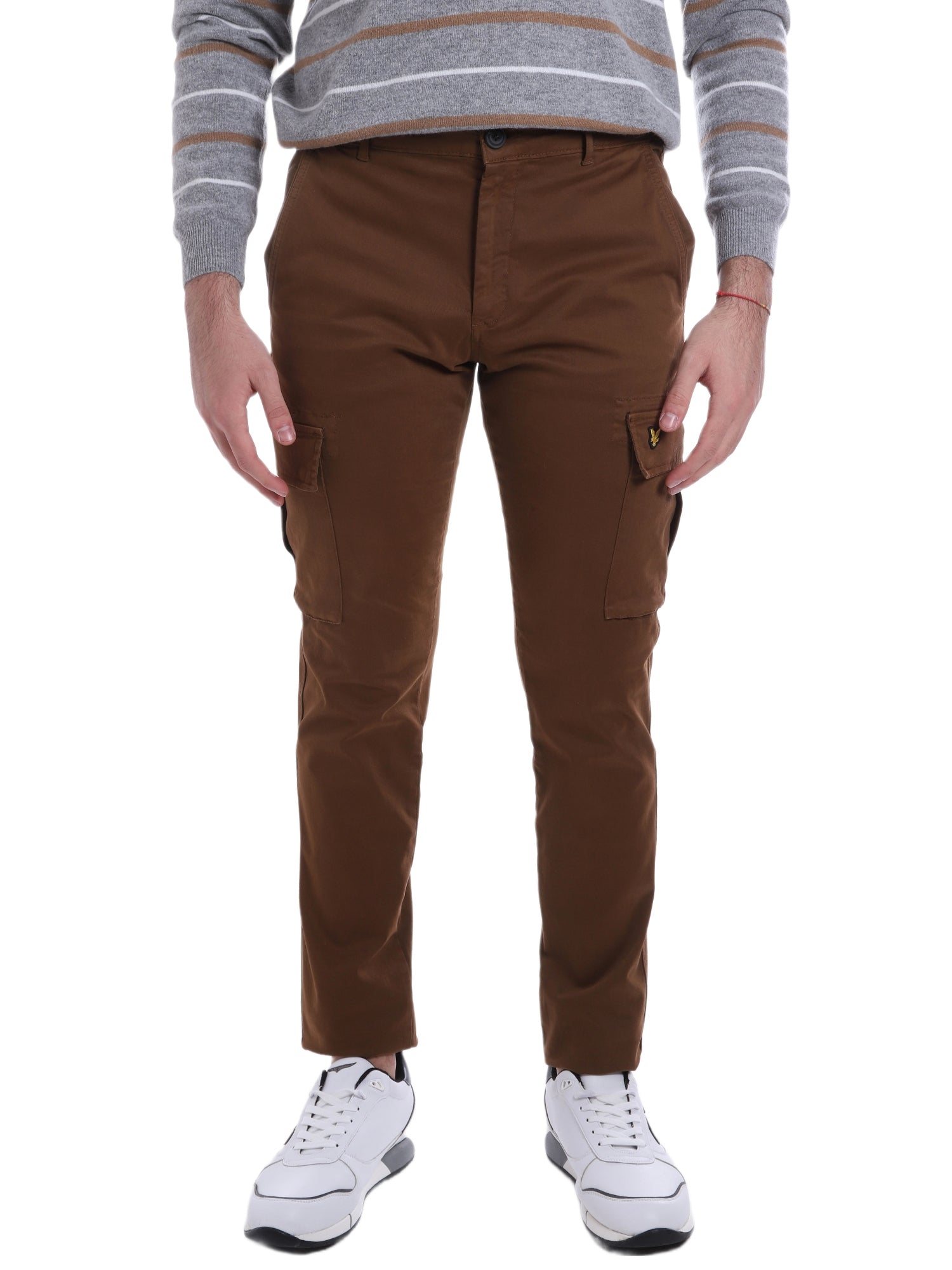 Pantaloni Marrone Lyle & Scott
