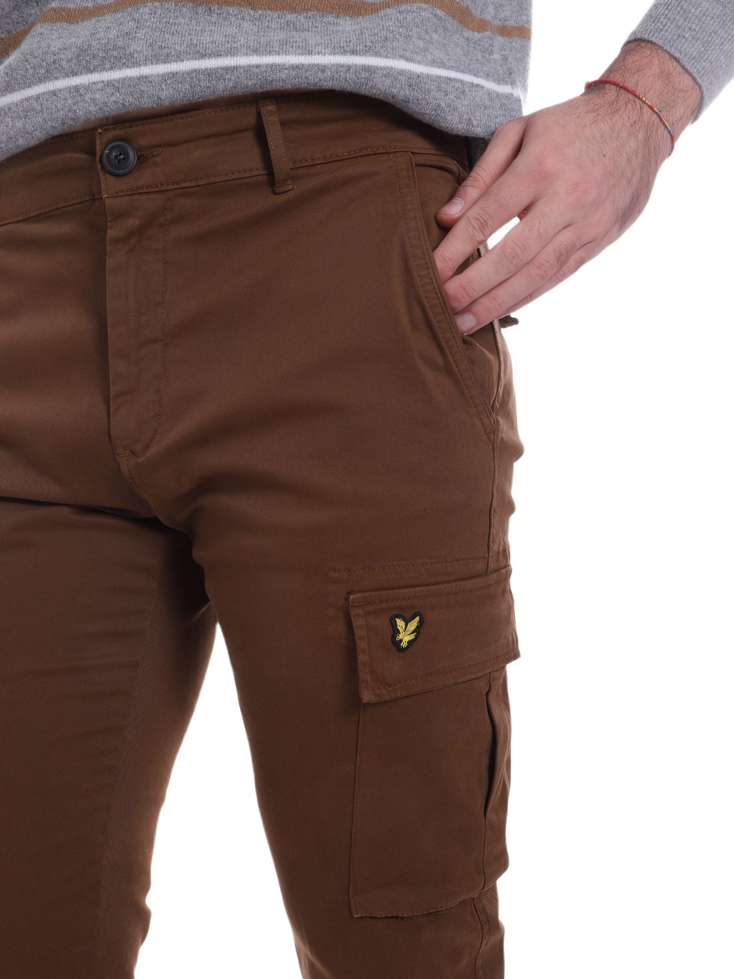 Pantaloni Marrone Lyle & Scott