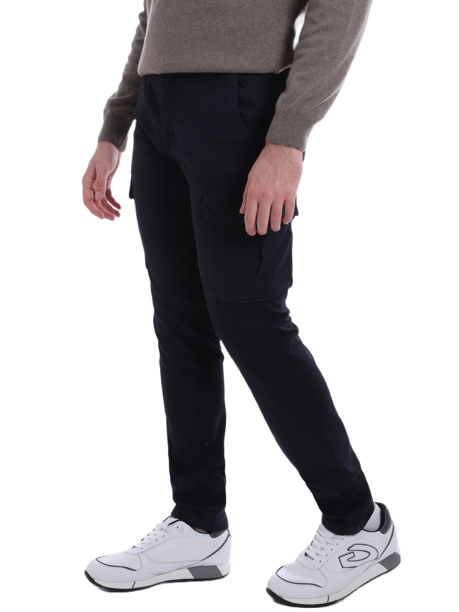 Pantaloni Blu Lyle & Scott