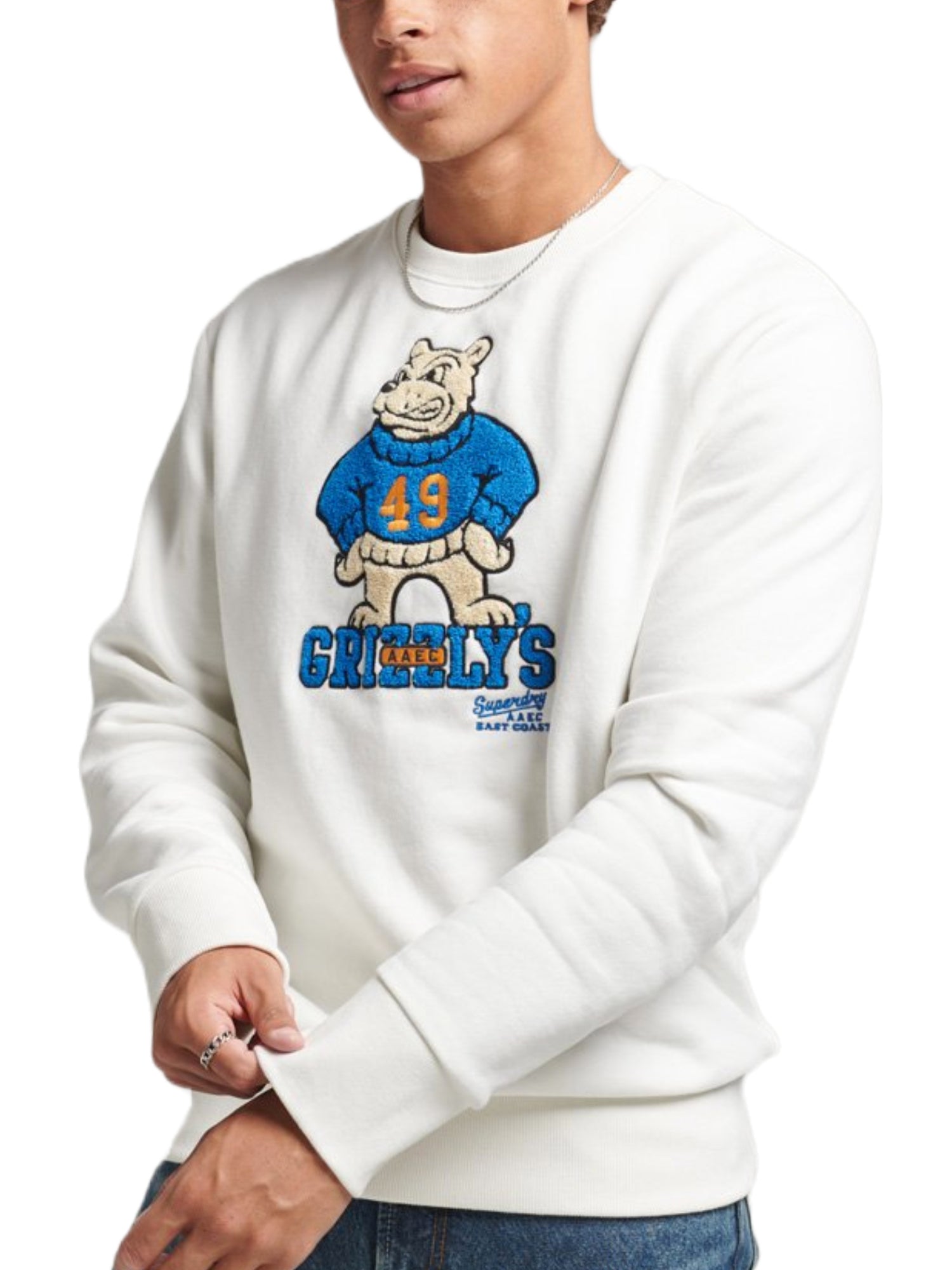 Felpe Bianco Superdry