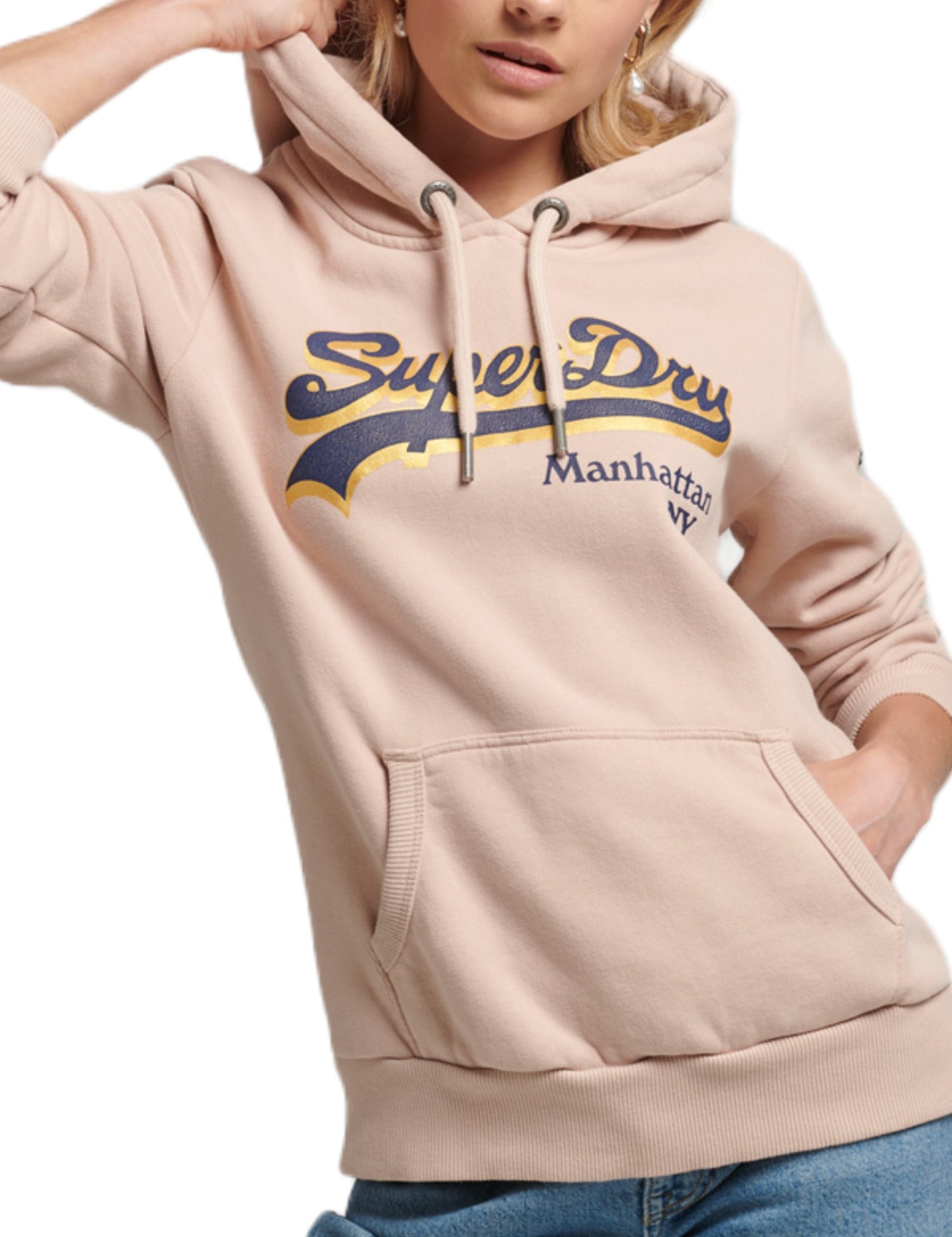 Felpe Rosa Superdry