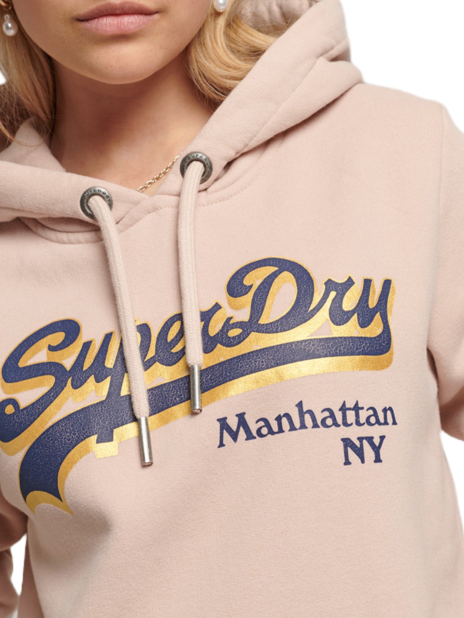 Felpe Rosa Superdry
