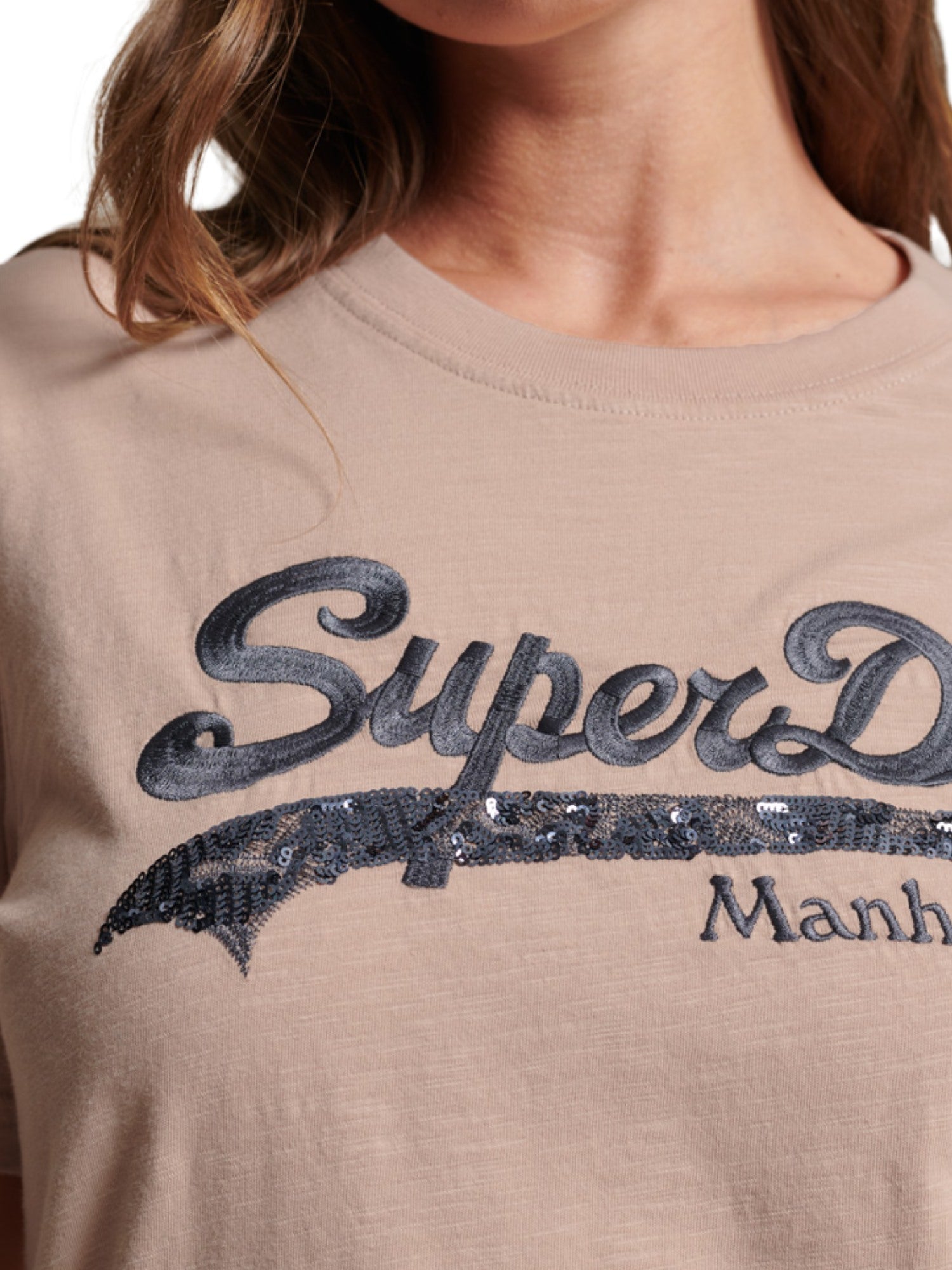 T-shirt Rosa Superdry