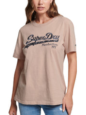 T-shirt Rosa Superdry