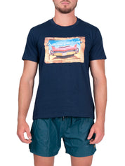 T-shirt Blu F**k