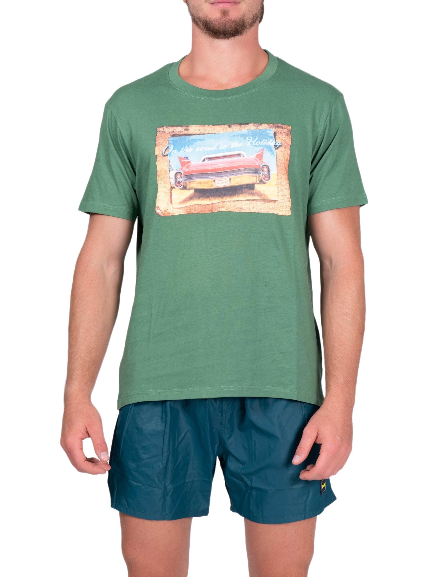 T-shirt Verde F**k