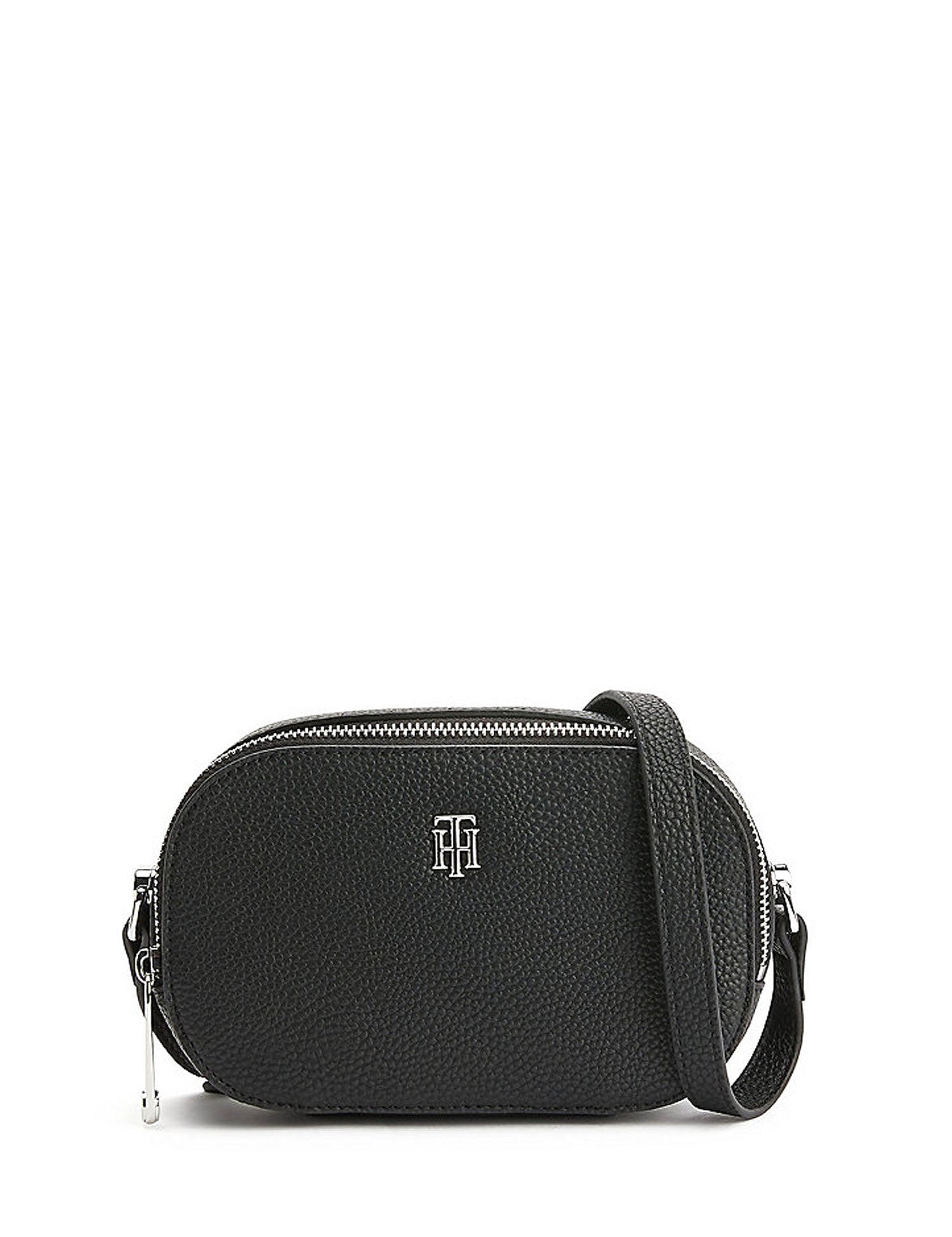Tracolla Nero Tommy Hilfiger