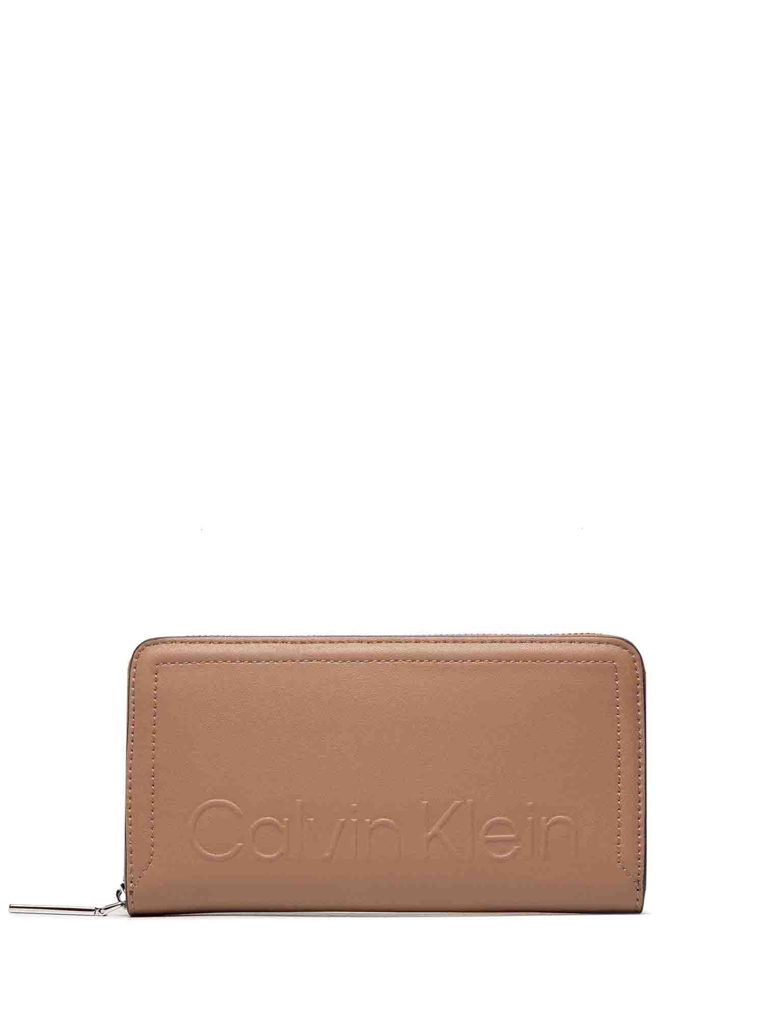Portafogli Beige Calvin Klein