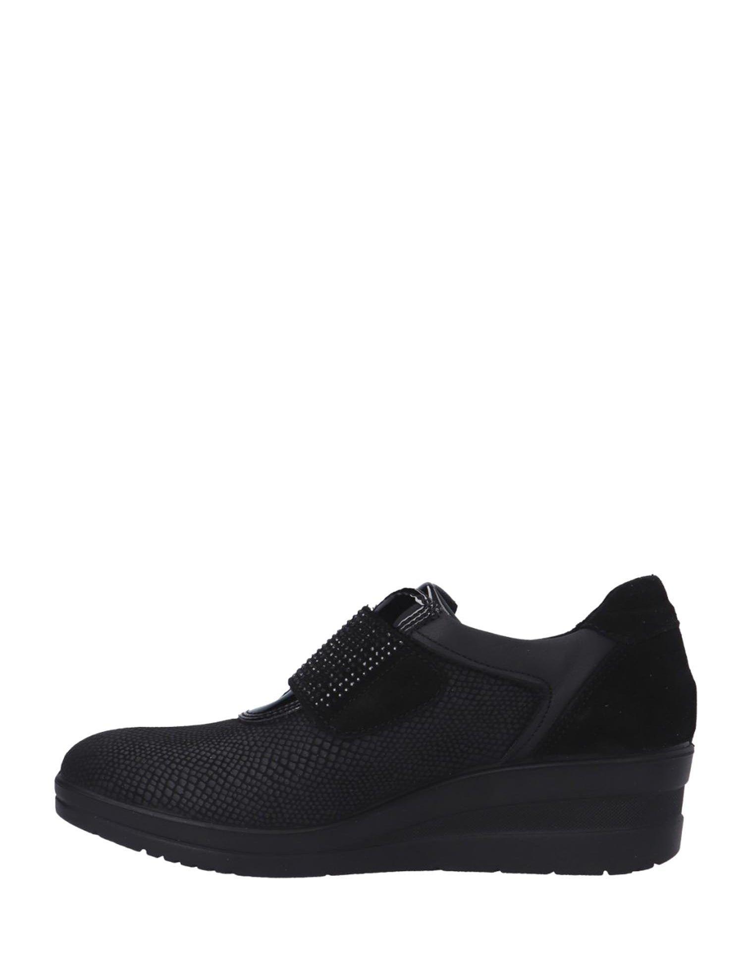 Scarpe con strappi Nero Enval