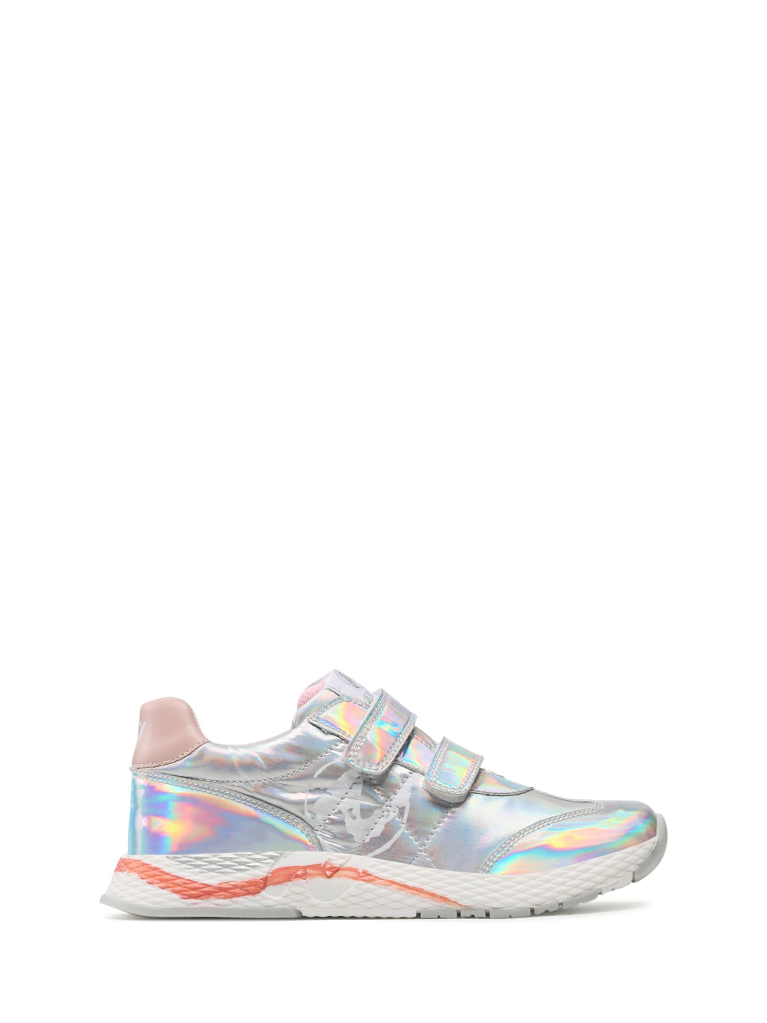 Scarpe con strappi Argentato Naturino