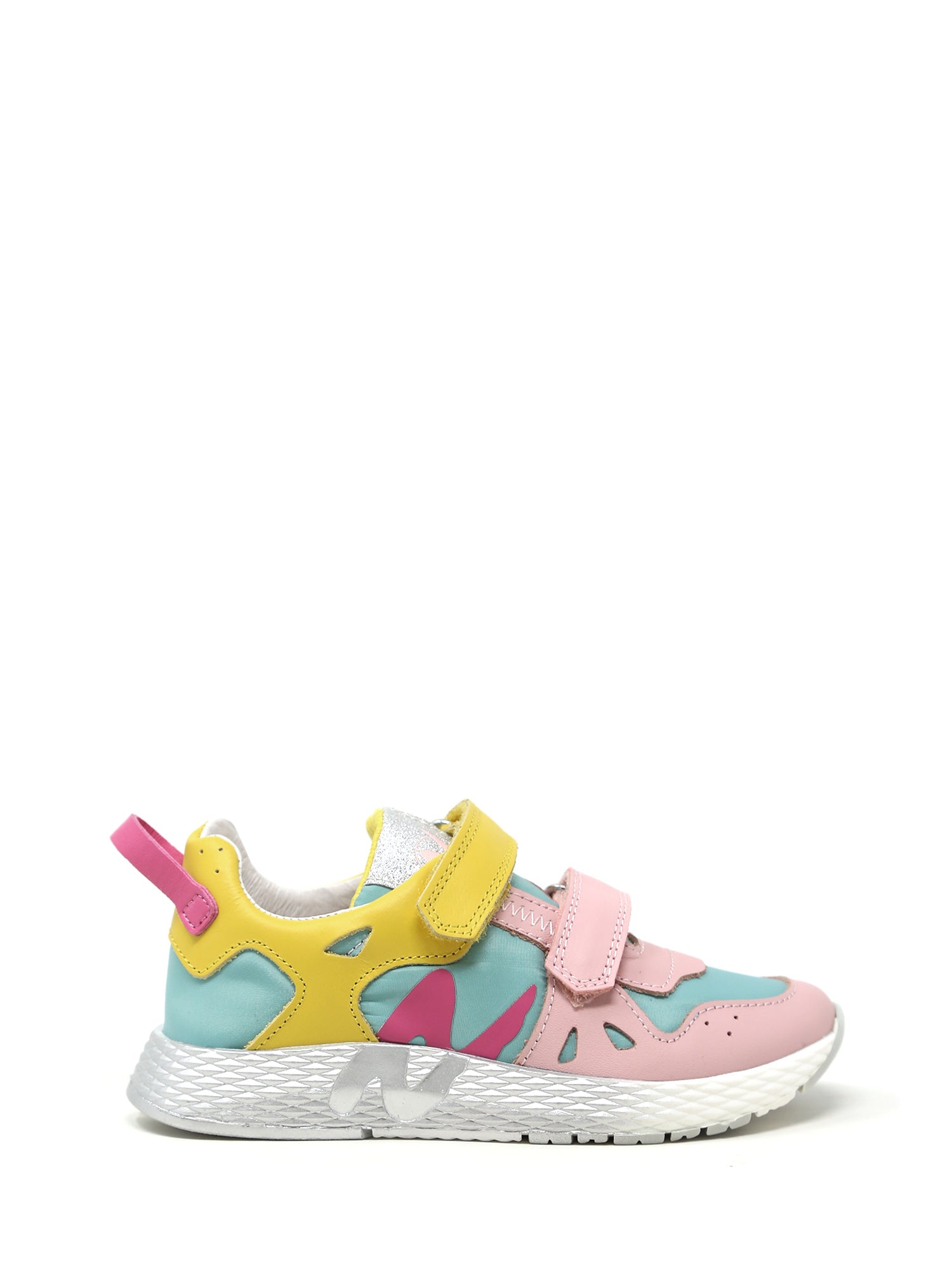 Scarpe con strappi Rosa Giallo Naturino