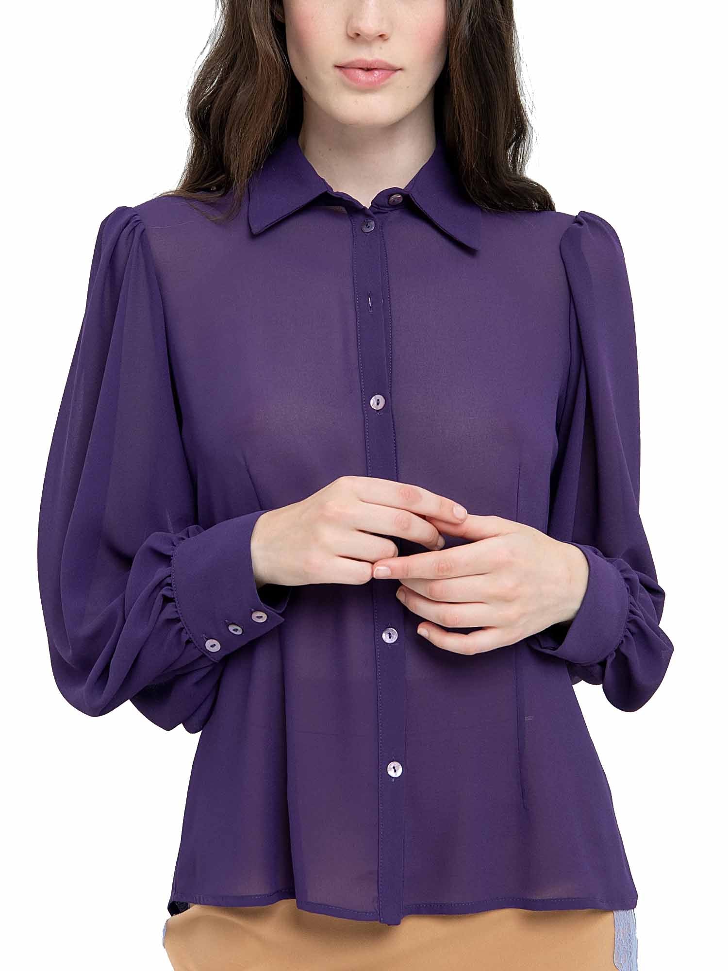 Camicie Viola Fracomina