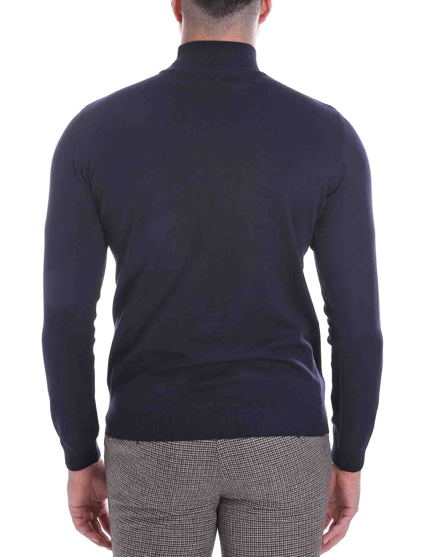 Maglie a collo alto Blu Sseinse