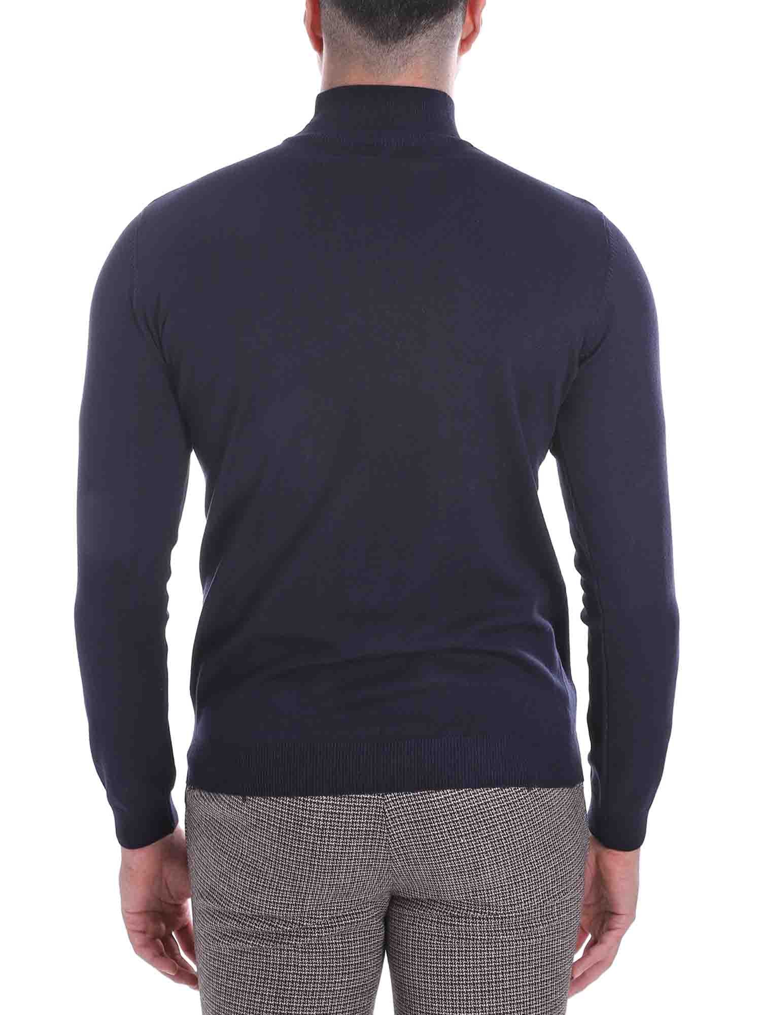 Maglie a collo alto Blu Sseinse