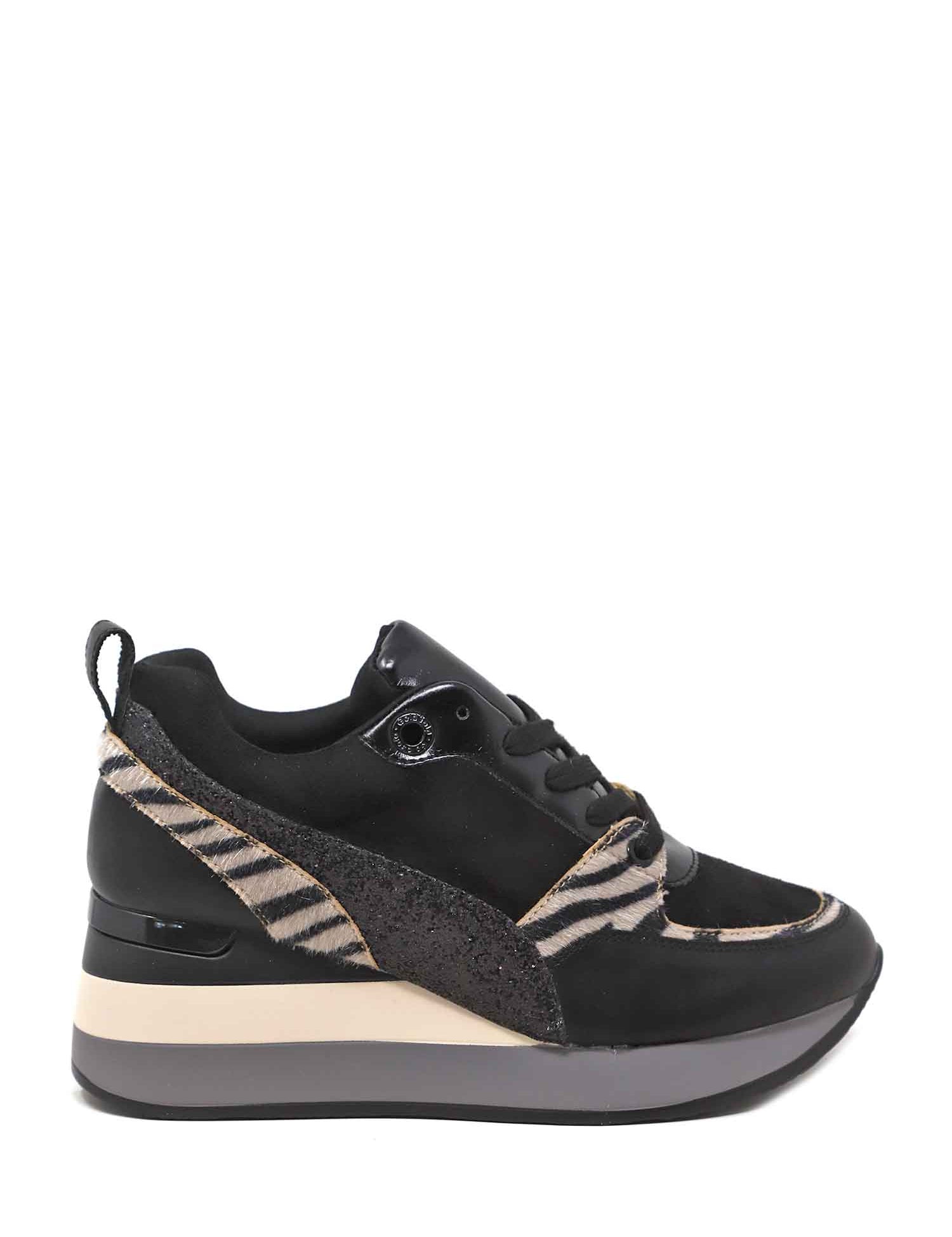 Sneakers Nero Gold&gold