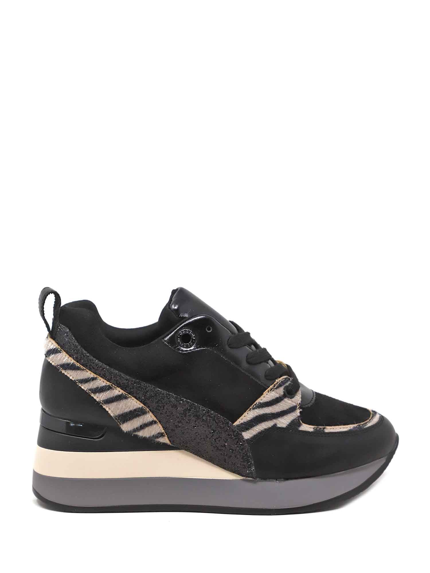 Sneakers Nero Gold&gold