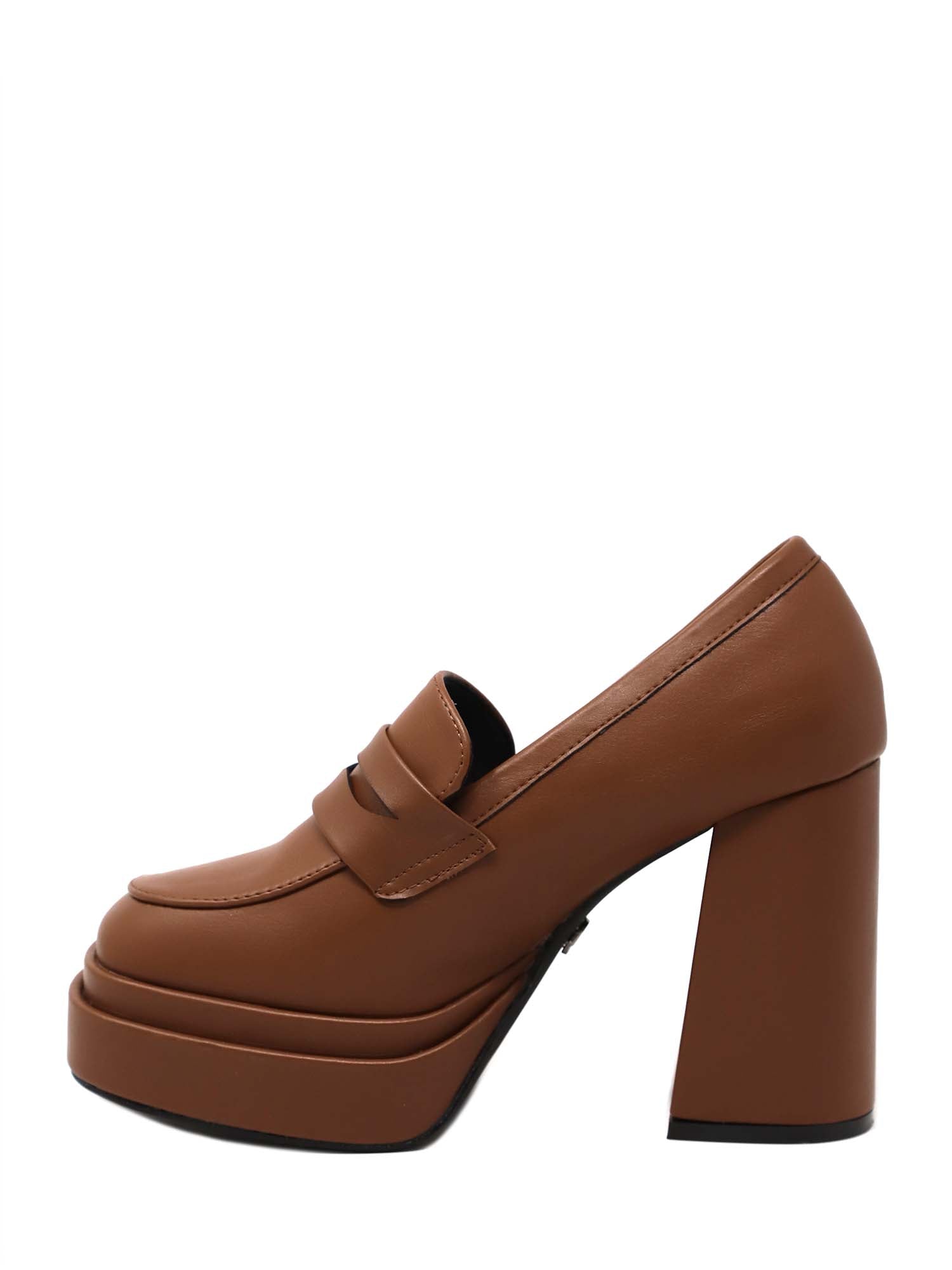 Decolleté Marrone Gold&gold