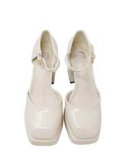 Decolleté Bianco Gold&gold