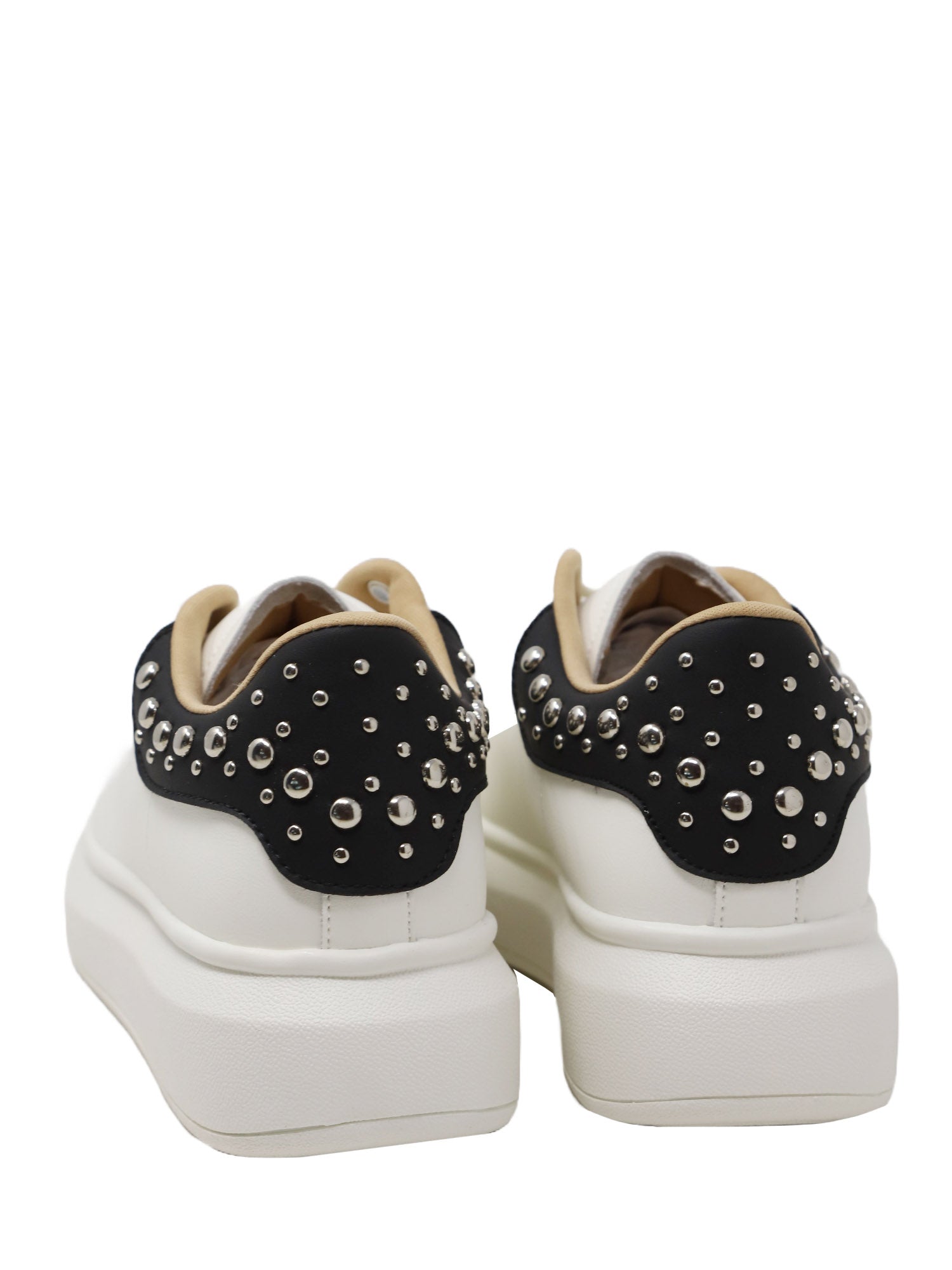 Sneakers Bianco Gold&gold