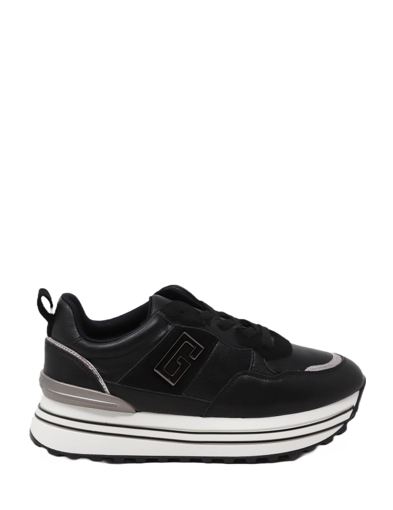 Sneakers Nero Gold&gold