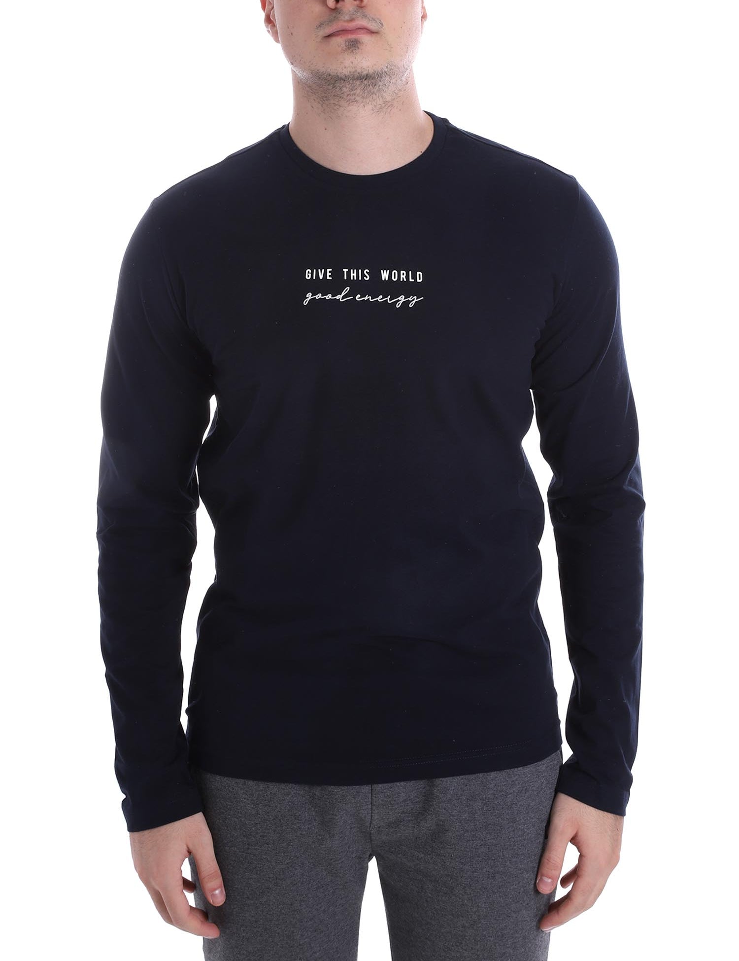 T-shirt Blu Key Up
