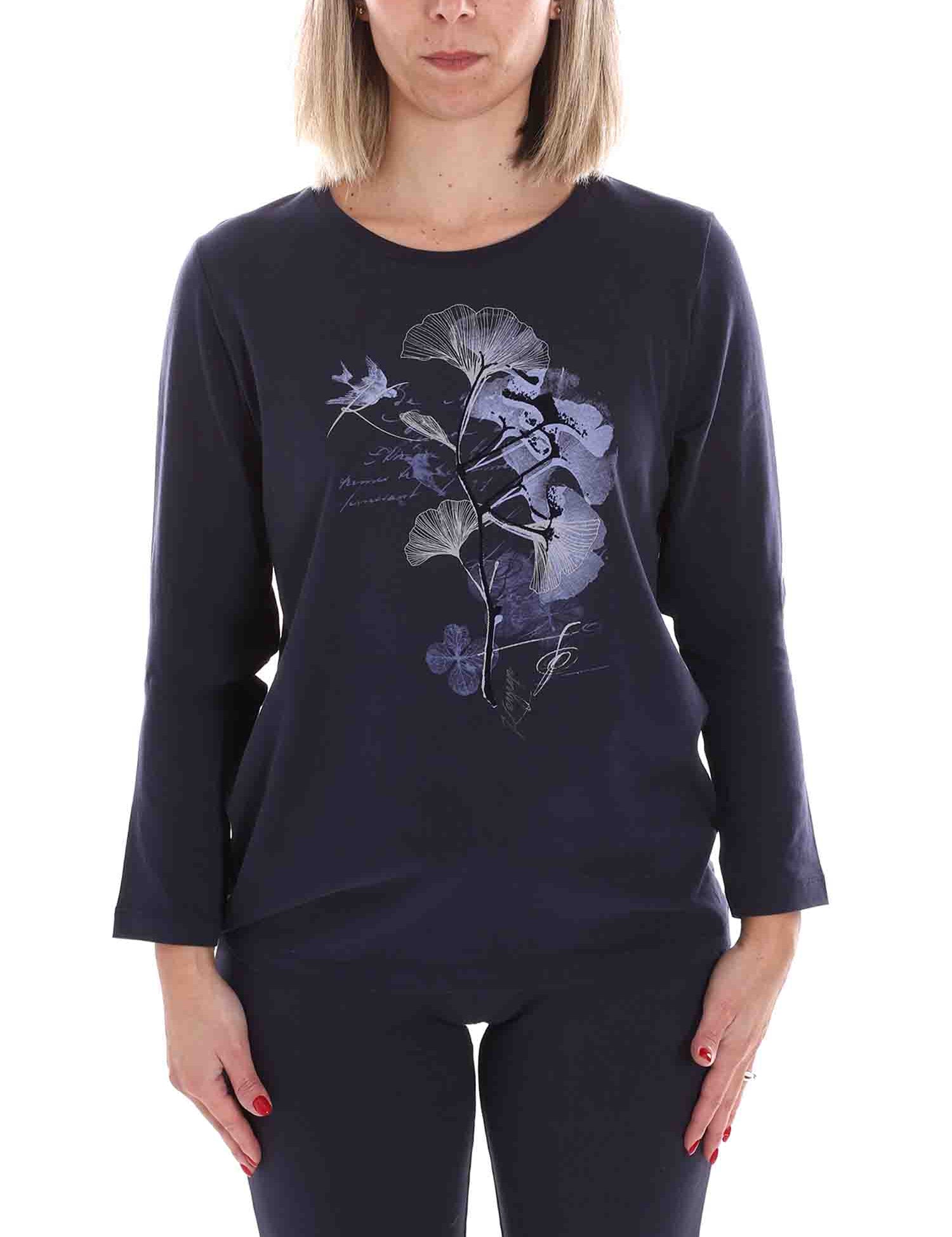 T-shirt Blu Key Up