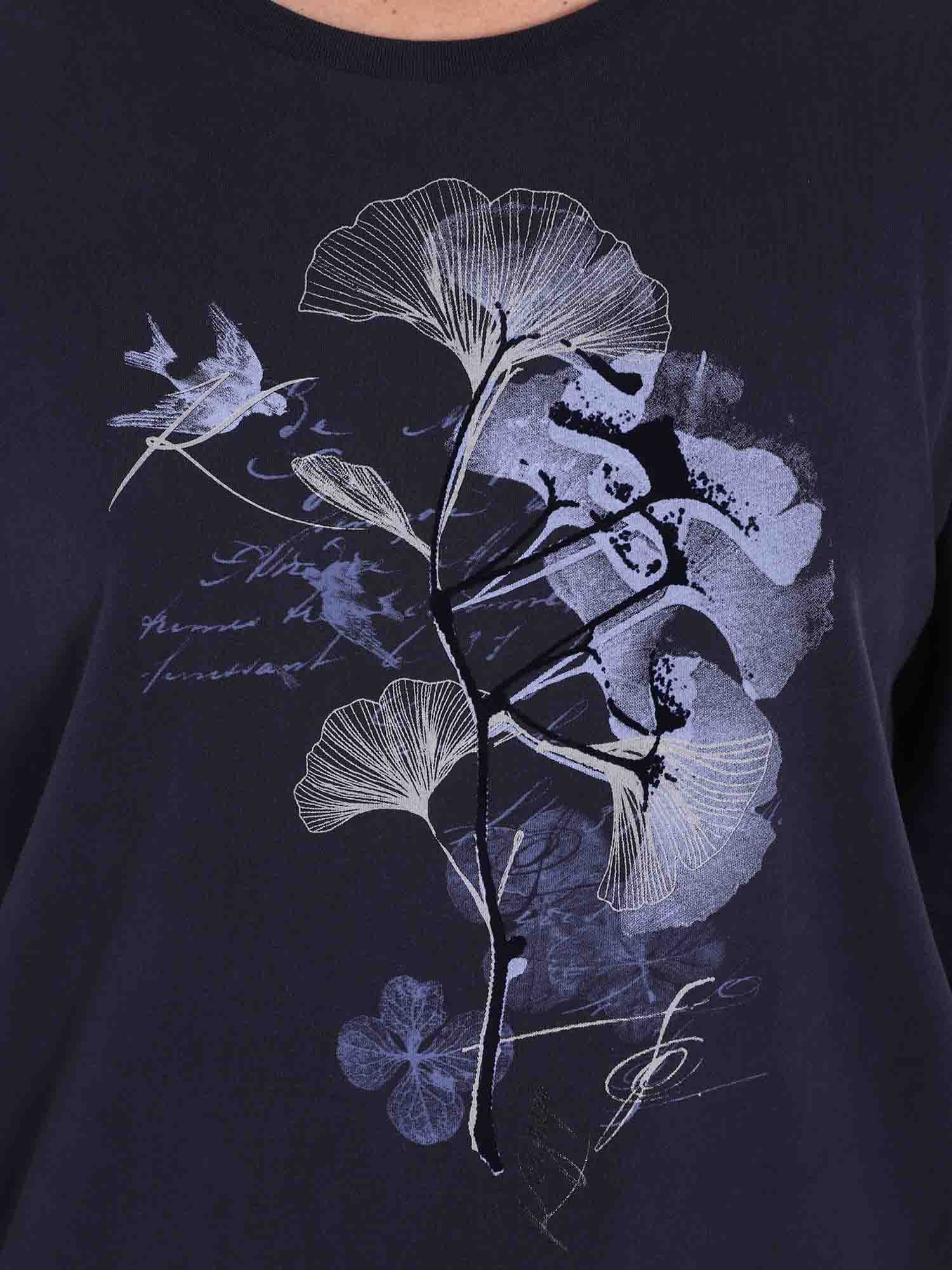 T-shirt Blu Key Up