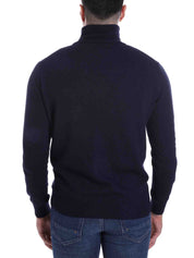 Maglie a collo alto Blu Borgoni Milano