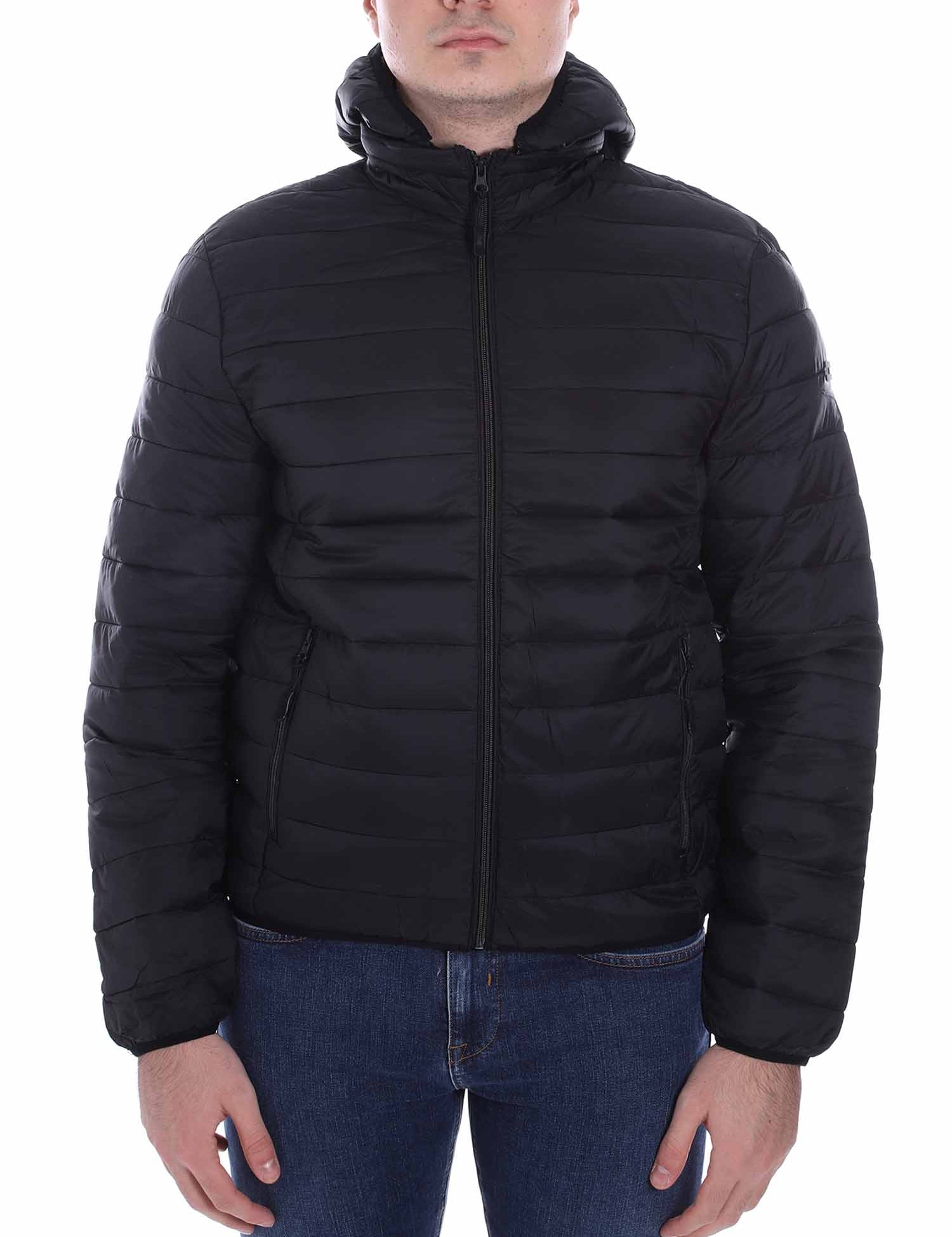 Piumini Nero Borgoni Milano