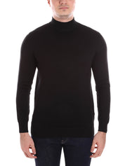 Maglie a collo alto Nero Borgoni Milano