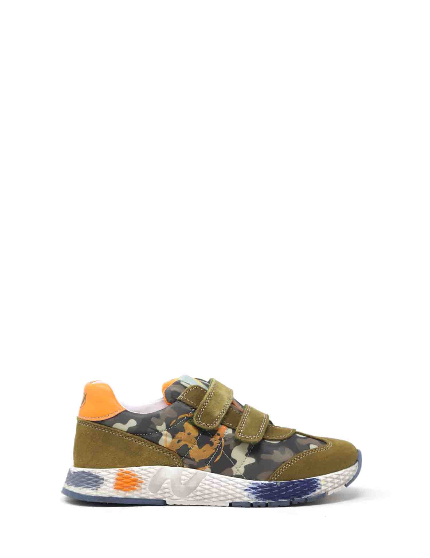 Scarpe con strappi Verde Scuro Naturino
